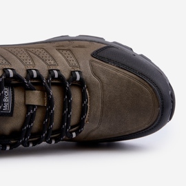 Chaussures de randonnée kaki McBraun pour hommes vert 2 Chaussures de randonnée kaki McBraun pour hommes vert 2