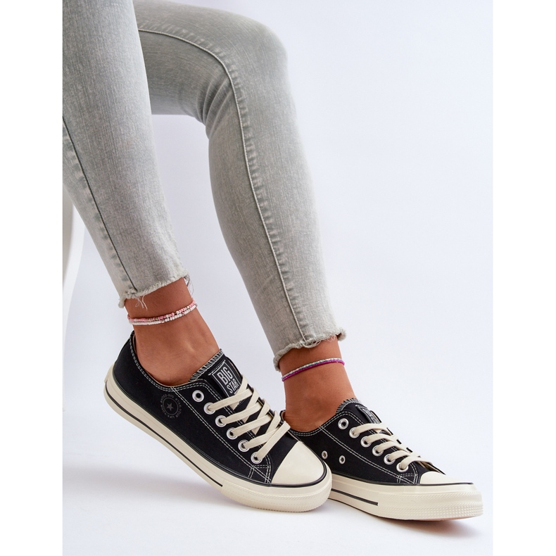 Baskets basses femme Big Star NN274269 noir 2