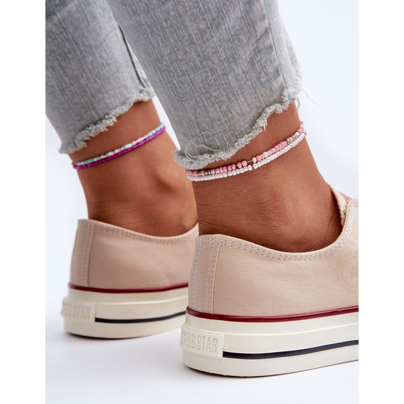 Baskets basses femme Big Star NN274272 Beige 2 Baskets basses femme Big Star NN274272 Beige 2