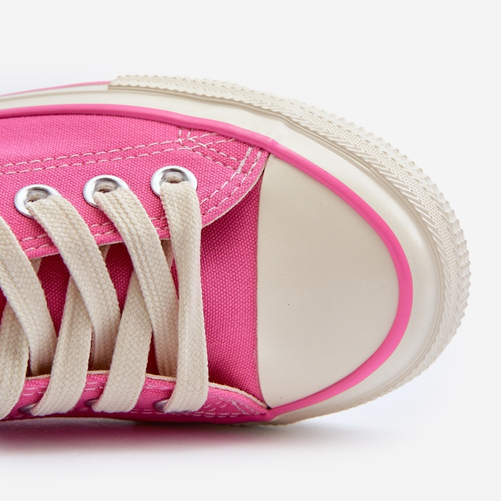 Baskets basses femme Big Star NN274271 rose 1