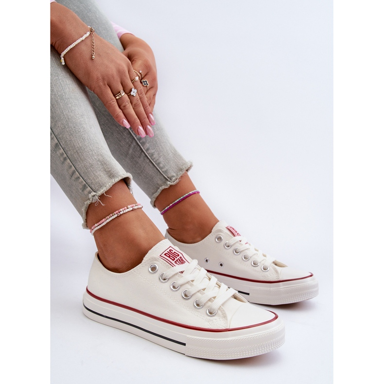 Baskets basses femme Big Star NN274274 blanc 2