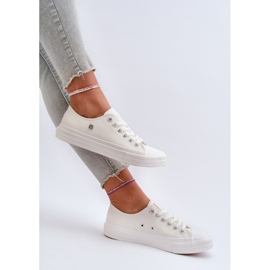 Baskets classiques pour femmes Big Star NN274285 blanc blanche 2