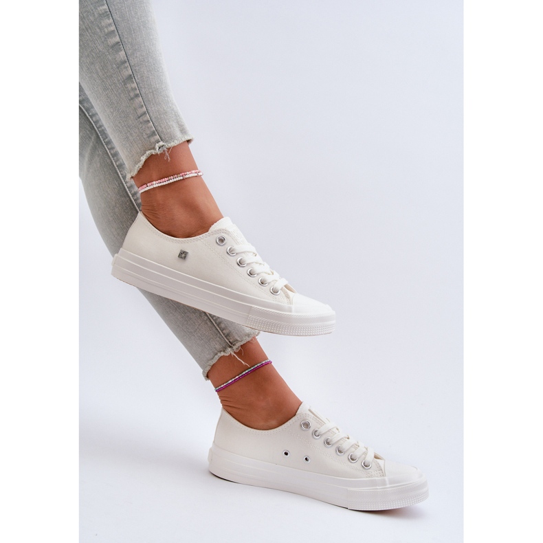 Baskets classiques pour femmes Big Star NN274285 blanc 2