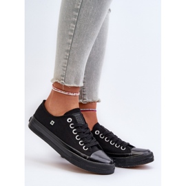 Baskets classiques pour femmes Big Star NN274284 noir le noir 2