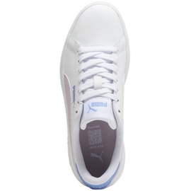 Puma Smash 3.0 L chaussures 392031 13 blanche 1