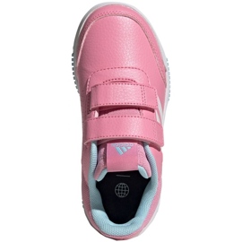 Chaussures Adidas Tensaur Sport 2.0 Training Hook and Loop Jr GW6454 rose 1