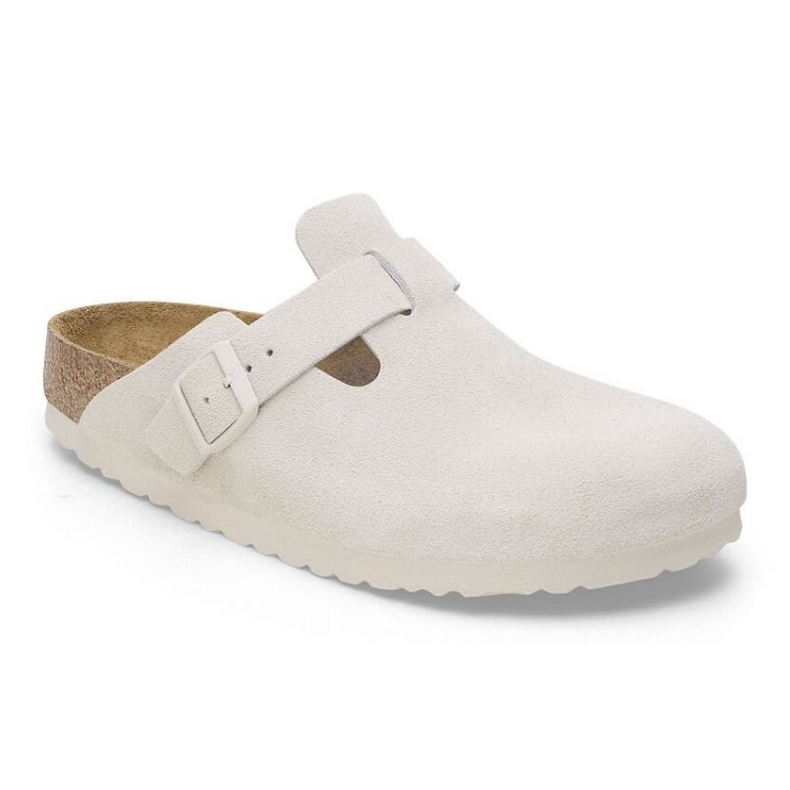 Birkenstock Boston Leve 1024731 tongs blanc 1