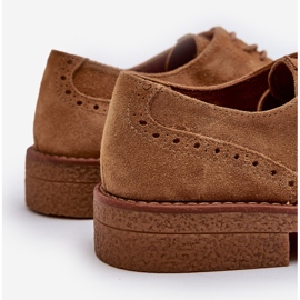 Chaussures en daim pour hommes Big Star NN174213 Camel brun 6