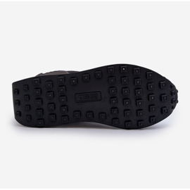 Baskets de sport Big Star avec système de mousse à mémoire de forme pour hommes NN174347 Noir le noir 1