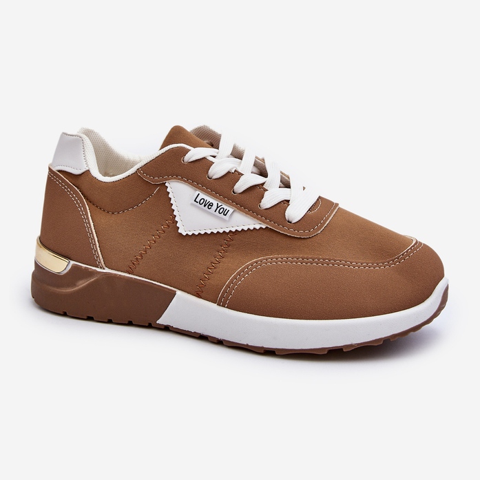 Baskets de sport pour femmes, chaussures marron Vovella brun 1