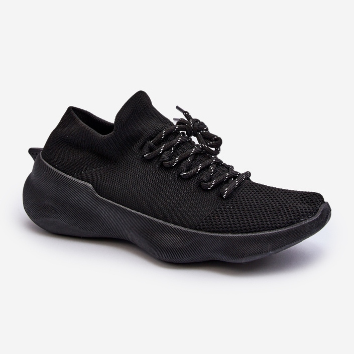 Chaussures de sport à enfiler Juhitha noires pour femmes 1
