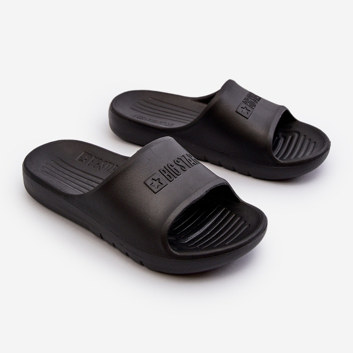 Chaussons légers en mousse pour enfants Big Star NN374556 Noir le noir 1