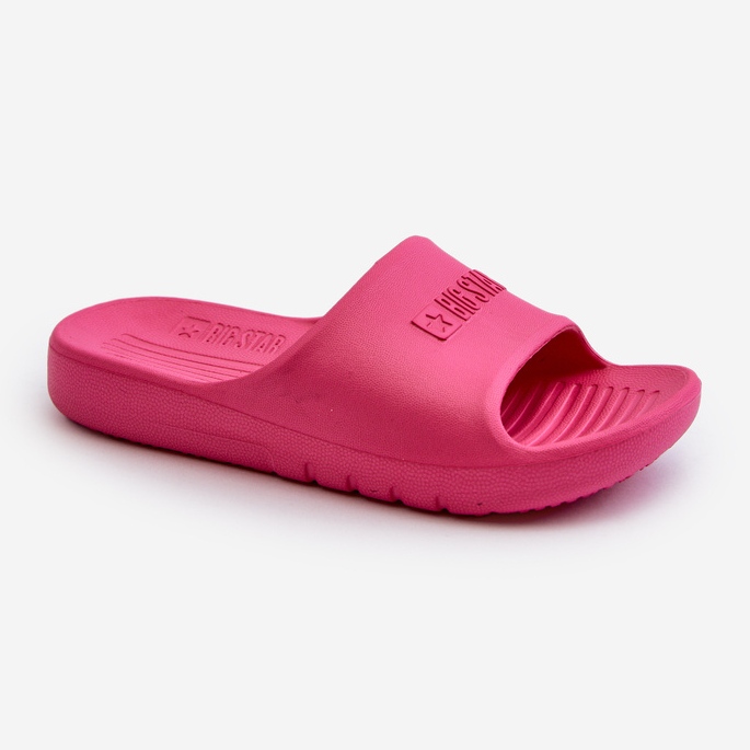 Chaussons légers en mousse pour enfants Big Star NN374560 Fuchsia rose 2