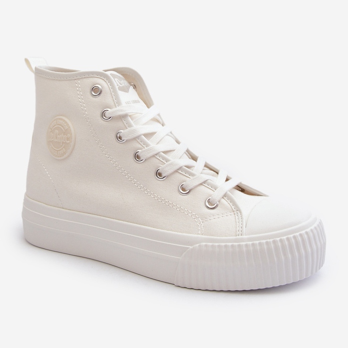 Baskets montantes pour femmes Lee Cooper LCW-24-02-2132 Blanc blanche 2
