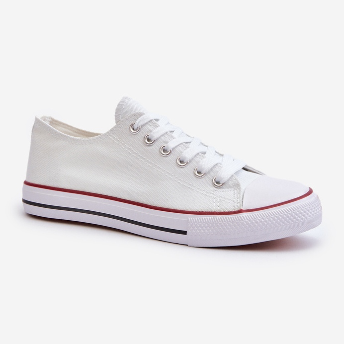 Baskets basses classiques pour femmes blanches Caelira 1