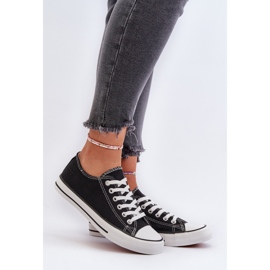 Baskets basses classiques pour femmes noires Caelira le noir 2