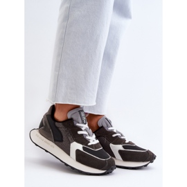 Baskets pour femmes sur le système de mousse à mémoire de forme Big Star Platform NN274683 Noir le noir 4