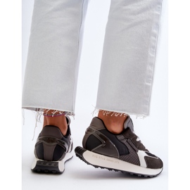 Baskets pour femmes sur le système de mousse à mémoire de forme Big Star Platform NN274683 Noir le noir 10