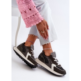 Baskets pour femmes sur le système de mousse à mémoire de forme Big Star Platform NN274683 Noir 2