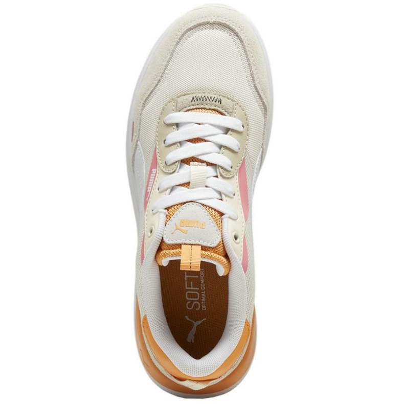 Chaussures Puma Runtamed plateforme 392324 08 beige 1