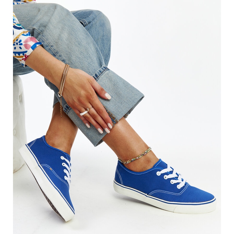 Baskets Erla classiques bleues 1