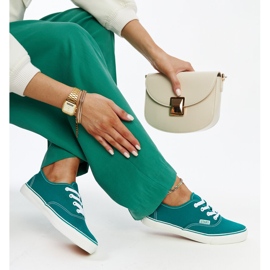 Baskets Erla classiques vertes 1