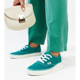 Baskets Erla classiques vertes 2