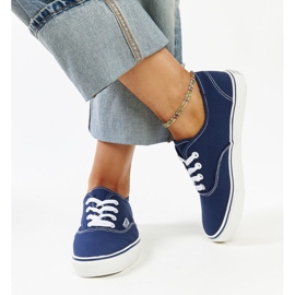 Baskets Erla classiques bleu marine 2