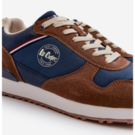 Baskets homme chaussures de sport Lee Cooper LCW-24-03-2334 marron brun 2