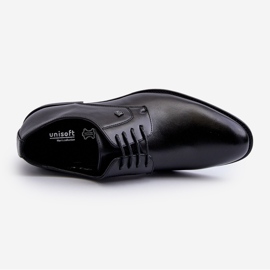 Chaussures noires élégantes pour hommes Jenavee le noir 1