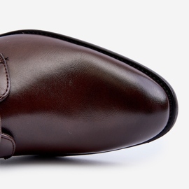 Chaussures marron élégantes pour hommes Jenavee brun 1
