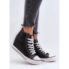 Baskets Compensées Femme Cross Jeans NN2R4005 Noir le noir 5