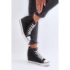 Baskets Compensées Femme Cross Jeans NN2R4005 Noir le noir 7
