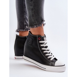 Baskets Compensées Femme Cross Jeans NN2R4005 Noir le noir 9
