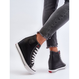 Baskets Compensées Femme Cross Jeans NN2R4005 Noir le noir 10