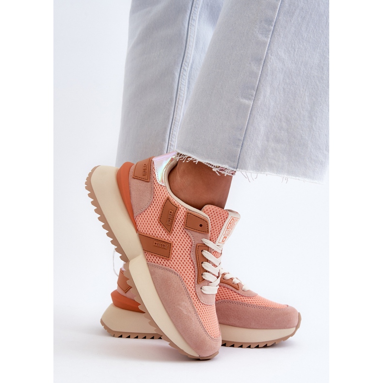 Baskets Big Star pour femmes NN274976 Orange 1