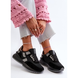 Baskets Big Star pour femmes NN274975 Noir 1