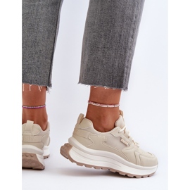 HI-POLY System Big Star Baskets Femme NN274A105 Beige 1