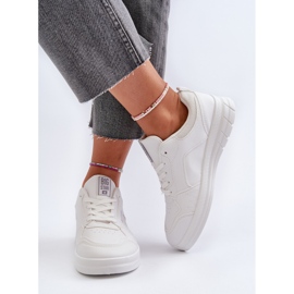 Baskets pour femmes avec système de mousse à mémoire de forme Big Star NN274A483 blanc blanche 7