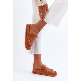 Tongs classiques Camel Molie pour femmes brun 6