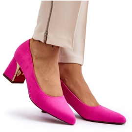 Seastar Escarpins à talons hauts fuchsia Selloria rose 4