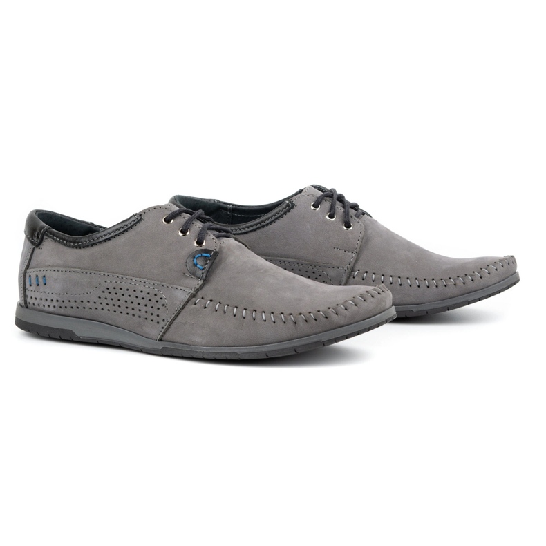 KOMODO Chaussures Mocassins homme 875 gris 2 KOMODO Chaussures Mocassins homme 875 gris 2