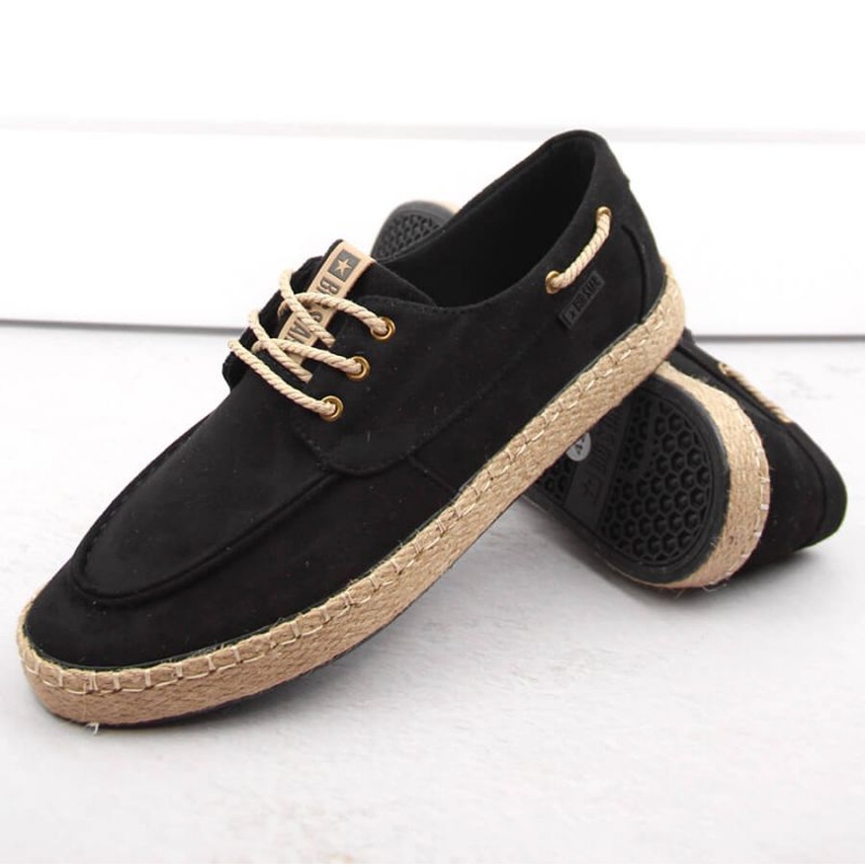 Chaussures Big Star INT1995A en daim noir le noir 2