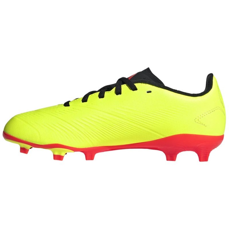 Chaussures de football Adidas Predator League L Fg Jr IG7747 jaune 1
