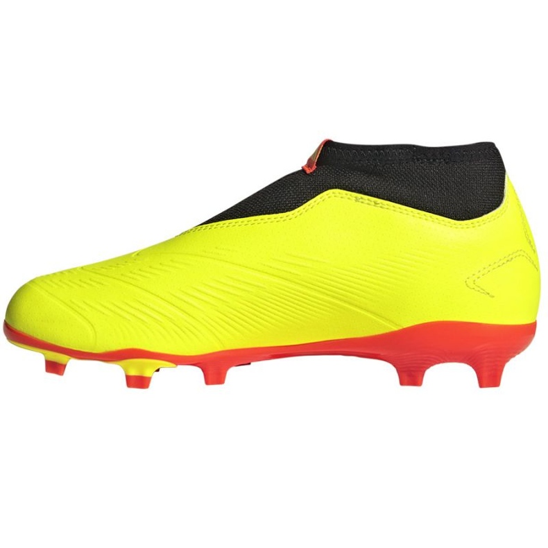 Chaussures de football Adidas Predator League Ll Fg Jr IG7755 jaune 1 Chaussures de football Adidas Predator League Ll Fg Jr IG7755 jaune 1