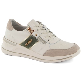 Filippo W PAW522A chaussures de sport en cuir, beige 1 Filippo W PAW522A chaussures de sport en cuir, beige 1