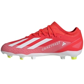 Chaussures de football adidas X Crazyfast League Fg IF0693 rouge 1 Chaussures de football adidas X Crazyfast League Fg IF0693 rouge 1