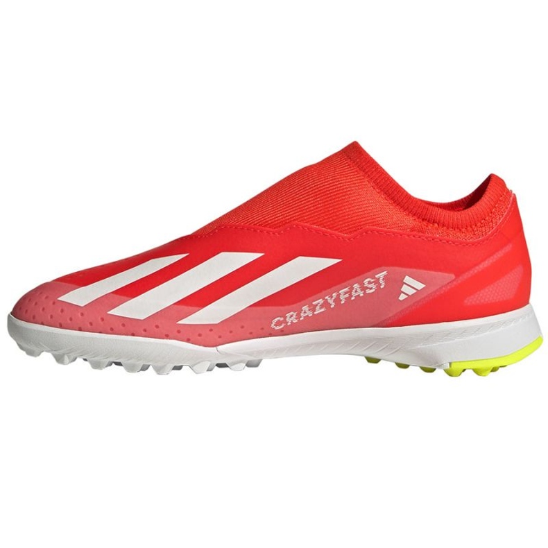 Chaussures de football Adidas X Crazyfast League Ll Tf Jr IF0687 rouge 1