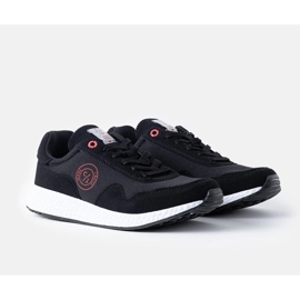 Baskets Cross Jeans noires pour homme le noir 1