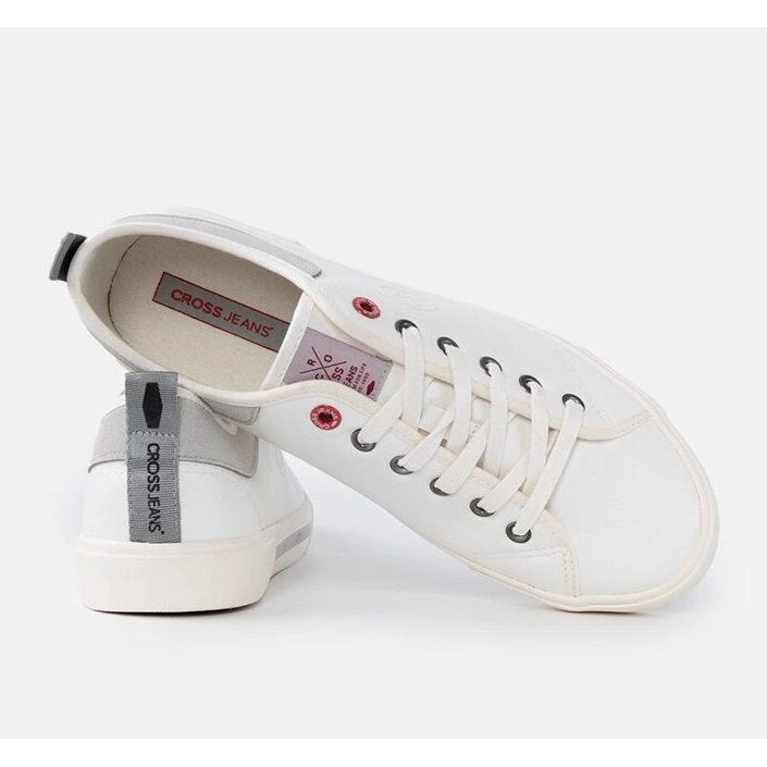Baskets Cross Jeans blanches pour homme 1